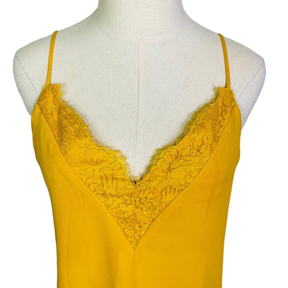 Socialite Marigold Lace Cami LARGE 3381 - Picture 3 of 8